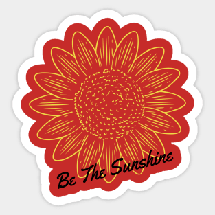 Be The Sunshine Sticker